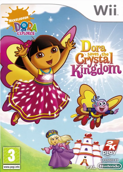 Nickelodeon Dora the Explorer - Dora Saves the Crystal Kingdom (USA)